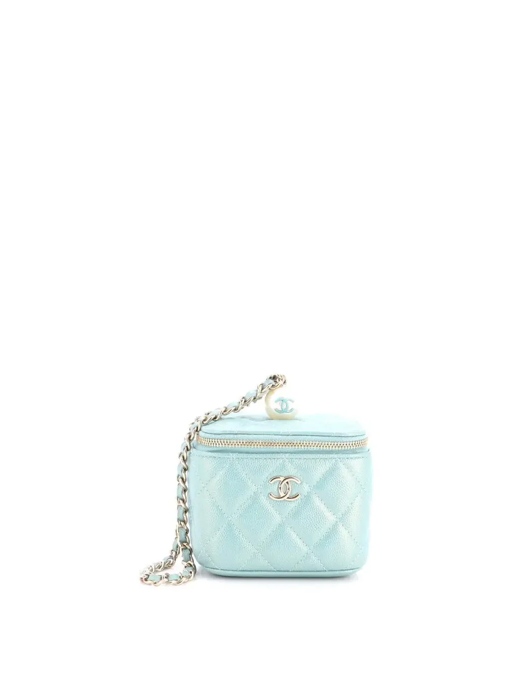 Chanel Classic Pearl Vanity Case With #277150C33B